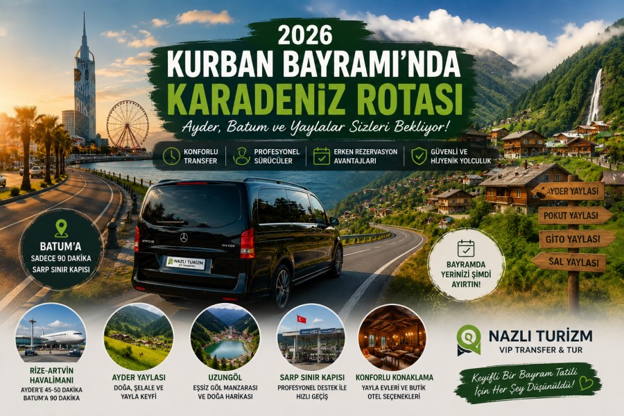 2026 Kurban Bayramı’nda Karadeniz Rotası Rehberi