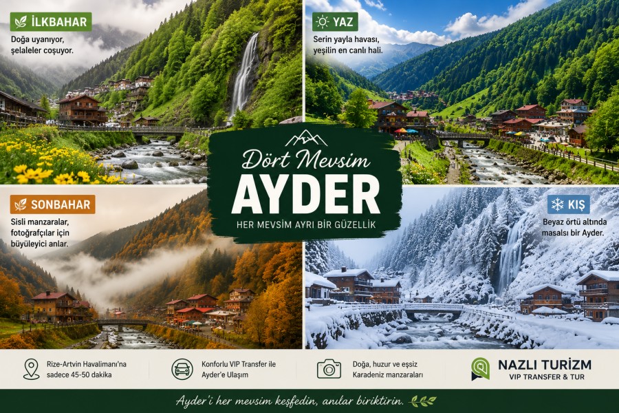Ayder’e Gitmek İçin En İyi Mevsim Hangisi?