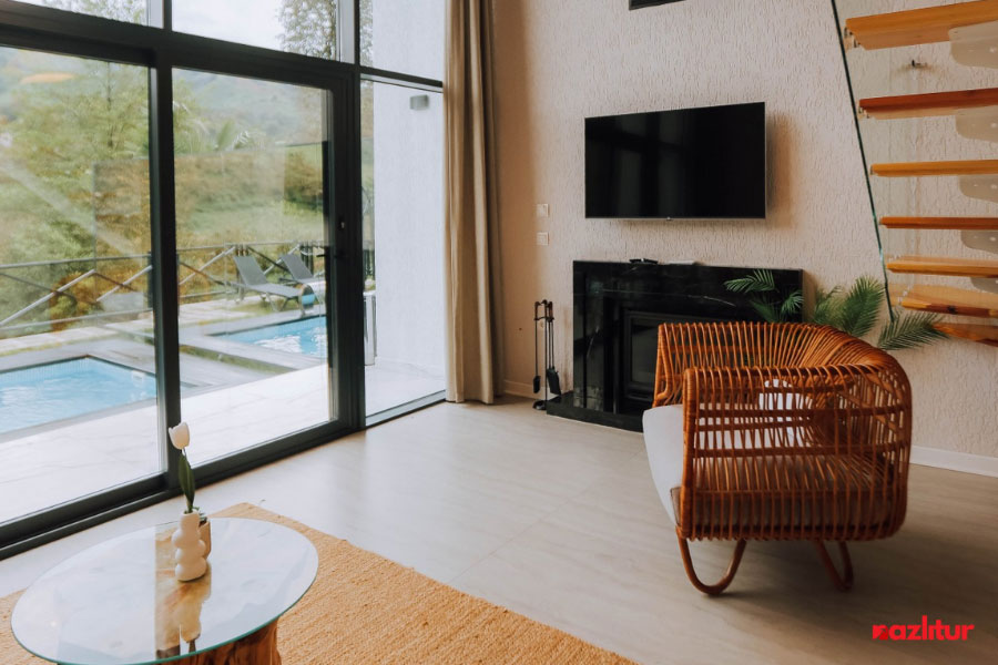 Isıtmalı Havuzlu Lüks Bungalov Balayı Tatili