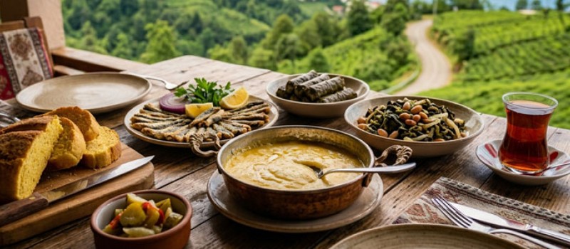 Rize’de Ne Yenir? Karadeniz Mutfağının En Lezzetli Tatları Rize’de Ne Yenir? Karadeniz Mutfağının En Lezzetli Tatları