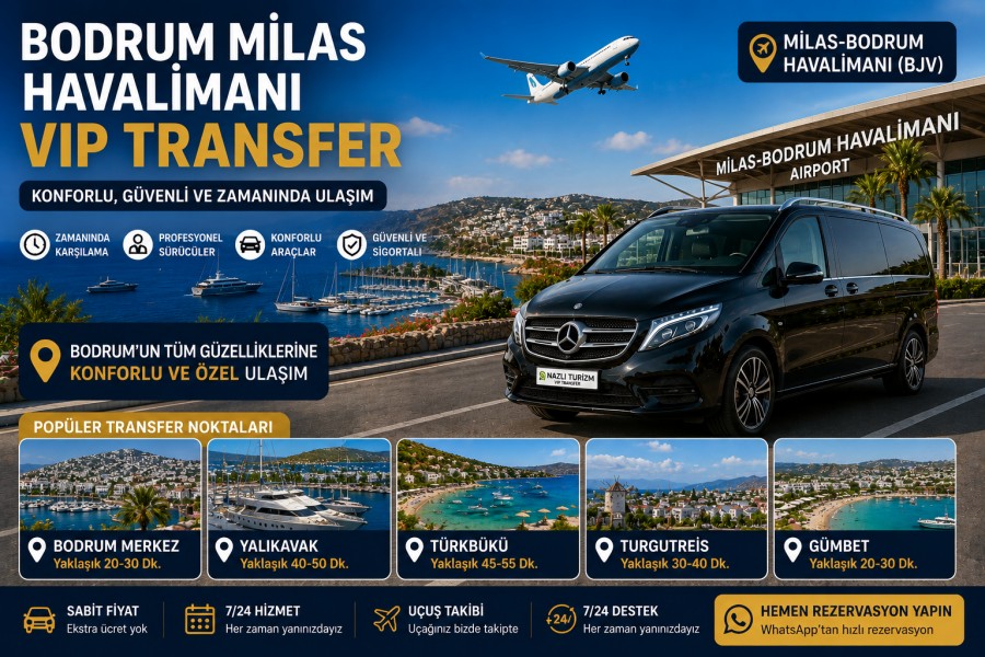 Bodrum Milas Havalimanı Transfer