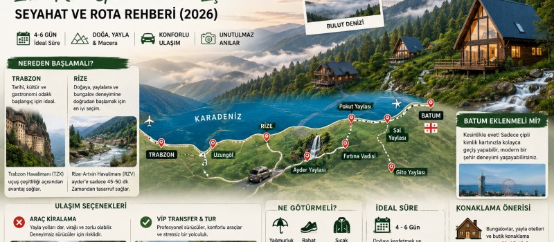 Karadeniz’e İlk Kez Gidecekler İçin Seyahat Rehberi