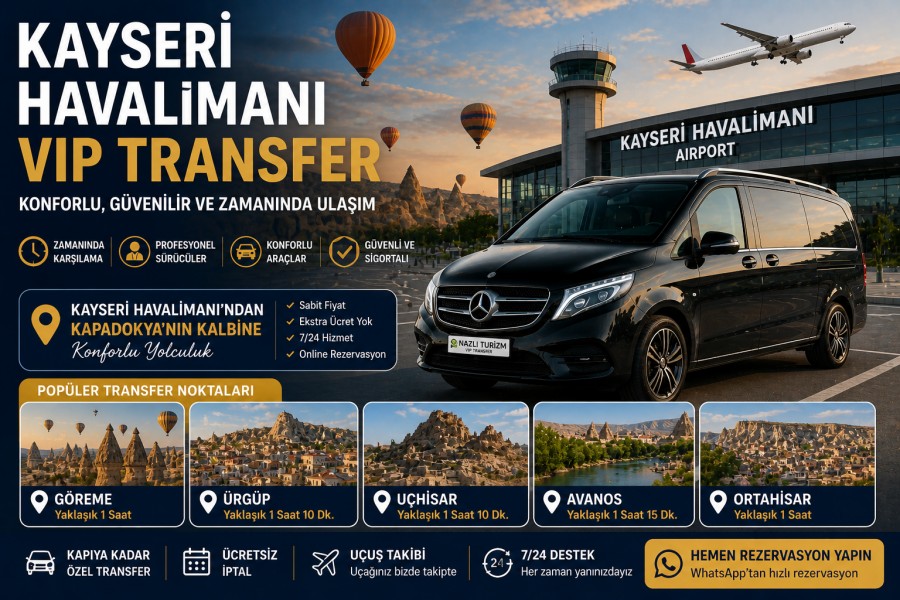 Kayseri Havalimanı Transfer